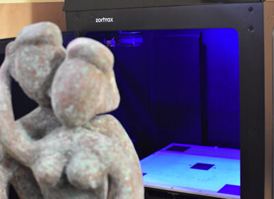 ZORTRAX - How 3D Printing Accelerates the Work of a Phygital Sculptor