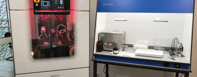 ADMATEC - Sigma Clermont in France receives its Admaflex printer for bioceramics