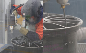 Titomic Alloy wheel repair an all-round success with cold spray