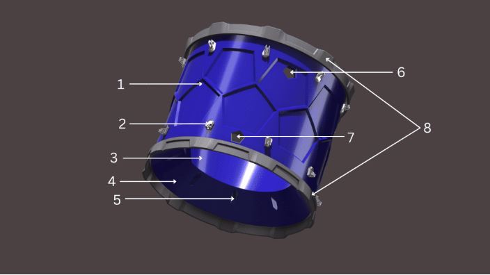 3d printing reinvents the bass drum without missing a beat