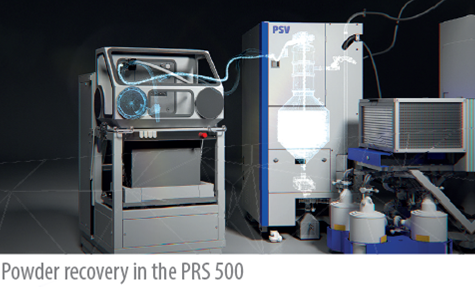 Powder Supply Unit PSV SLM SOLUTIONS 4